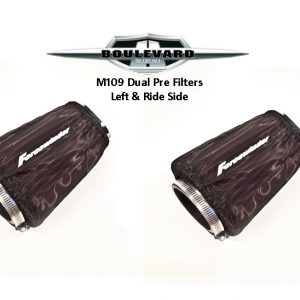 Suzuki M109 air intake by ForceWinder, Dual air cleaner system for the Suzuki M109 by ForceWinder