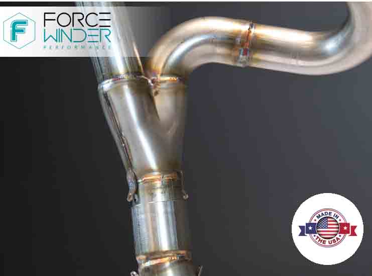 BUELL XB EXHAUST IN STAINLESS STEEL RAW FINISH.