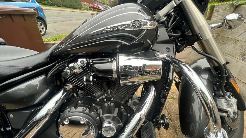 Yamaha Star, Yamaha Stryker, Yamaha Bolt air intake by ForceWinder. Yamaha Bolt air cleaner
