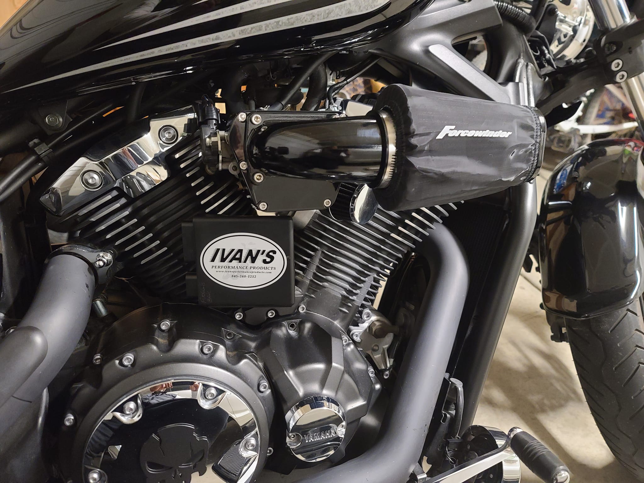 Yamaha air intake system by ForceWinder