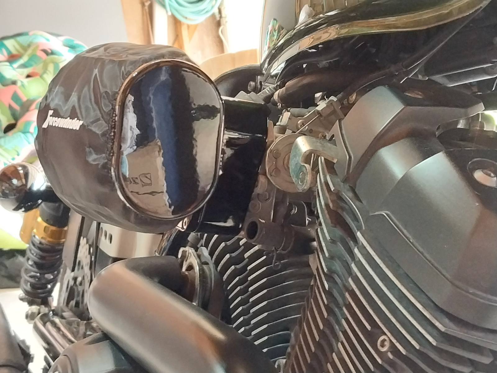 Yamaha Star, Yamaha Stryker, Yamaha Bolt air intake by ForceWinder. Yamaha Bolt air cleaner