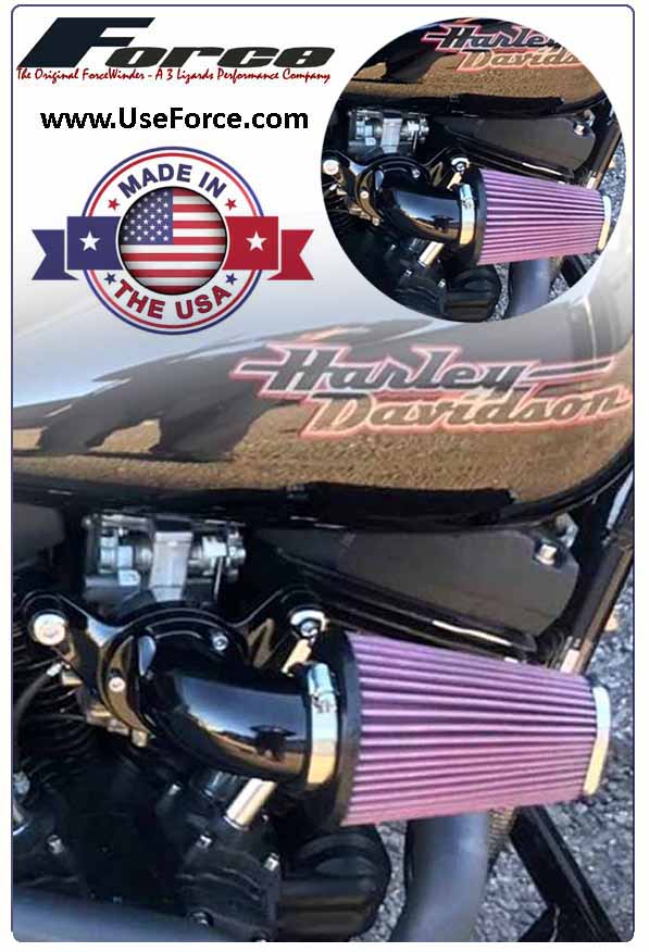 ForceWinder Dominator up to 2017 HD - Gloss Black - Image 2