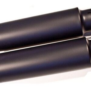 VRSC StreetFighter Flat Black Exhaust Tips