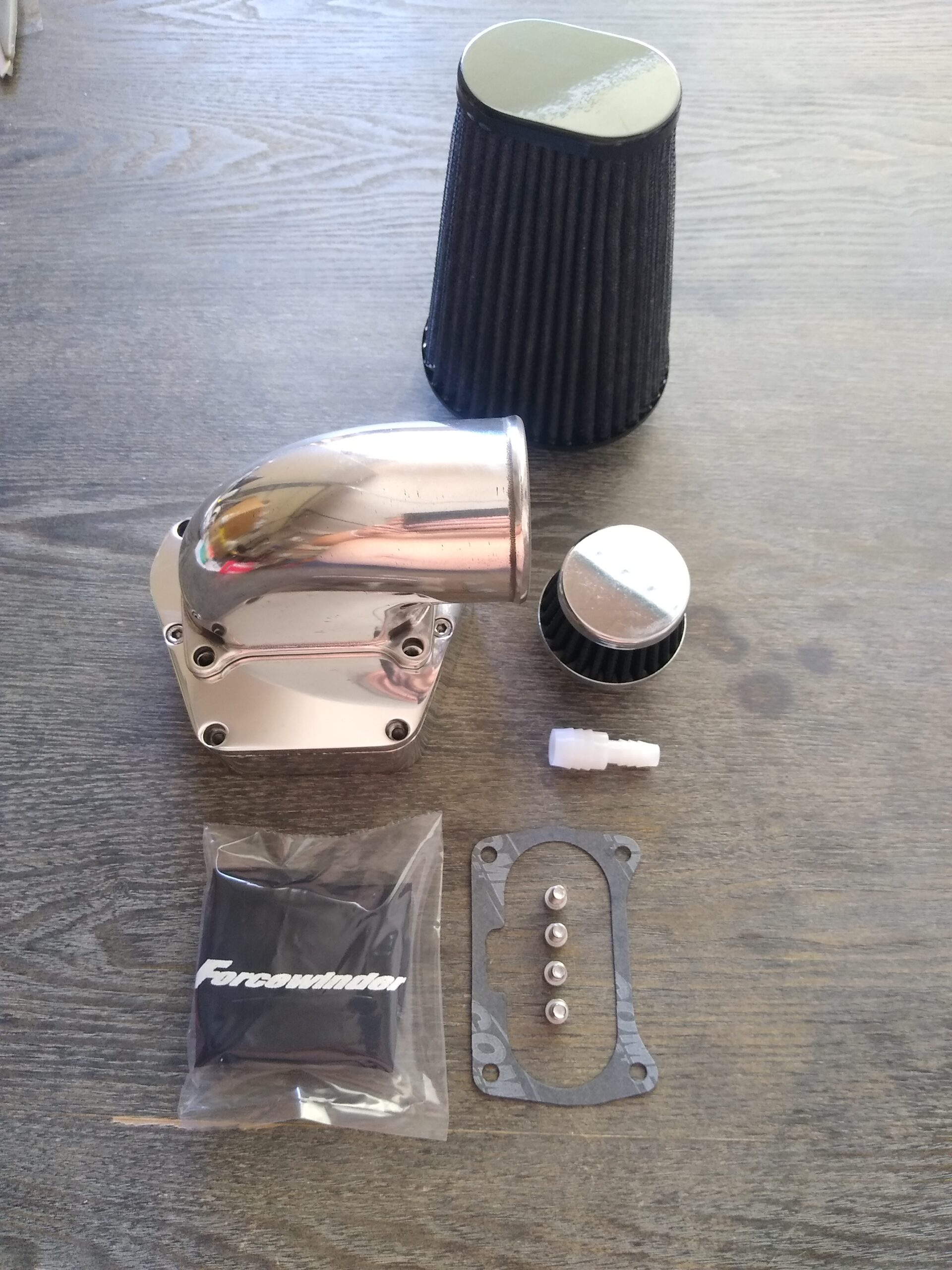 Yamaha Bolt air intake by ForceWinder, Yamaha Stryker intake by ForceWinder