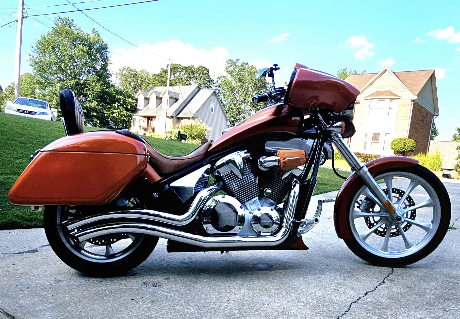 Honda Fury with ForceWinder Intake