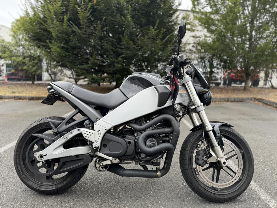 Mathews Bike Buell XB with ForceWinder Exhaust