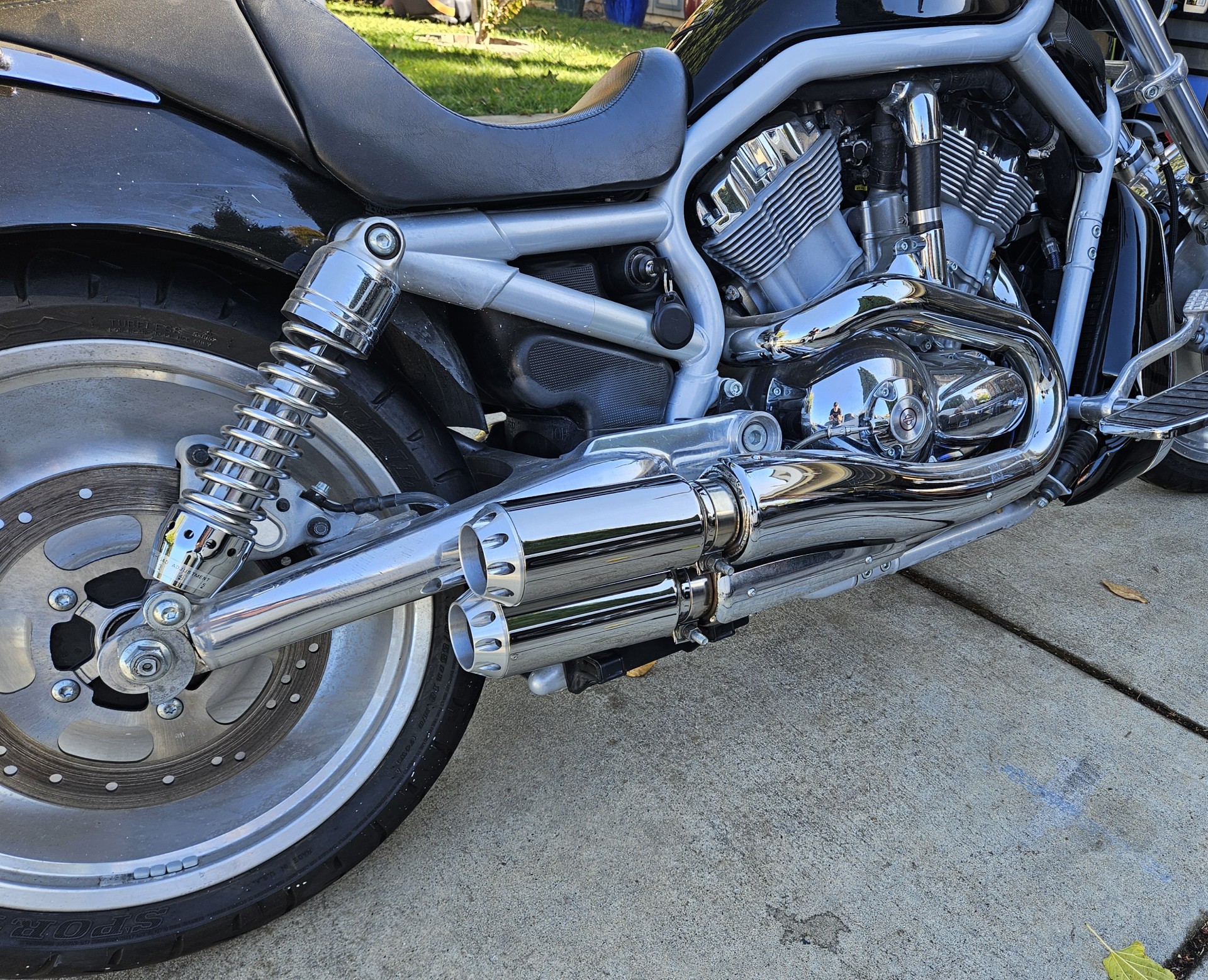VRod exhaust tips by ForceWinder, VRSC Exhaust Tips