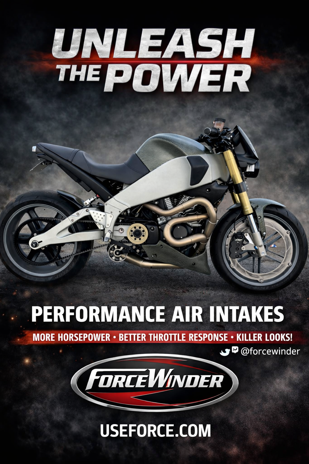 Buell XB Exhuast System by ForceWinder Performance