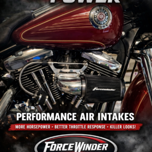 Harley Davidson Road King Air Intake by ForceWinder Performance Air Cleaners